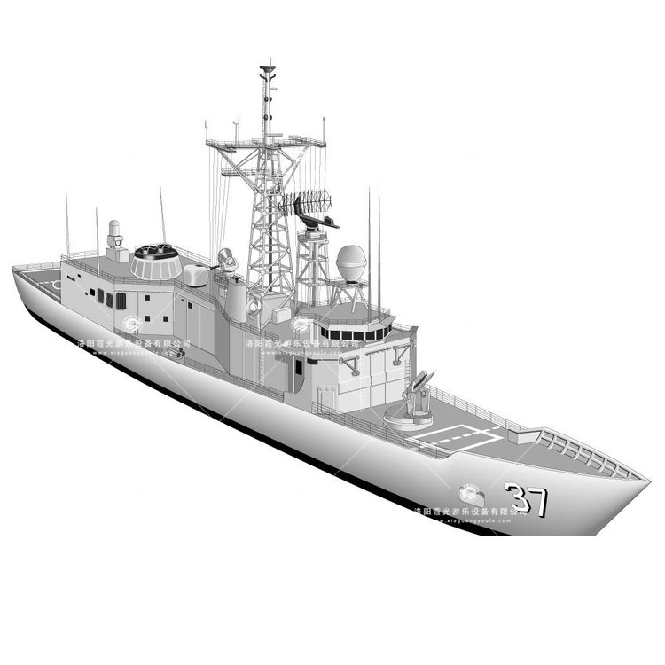 宿松充气侦查船模型
